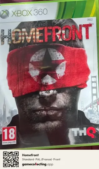 Homefront Xbox 360, France box front