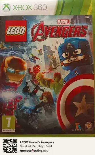 LEGO Marvel's Avengers Xbox 360, Italy box front