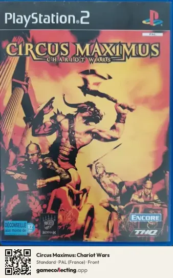 Circus Maximus: Chariot Wars PlayStation 2, France box front