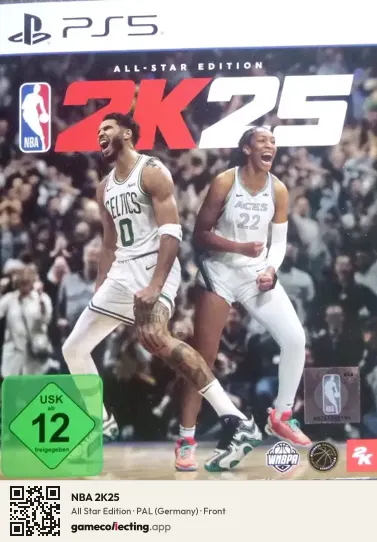 NBA 2K25 PlayStation 5, Germany box front