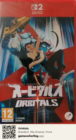 Orbitals Nintendo Switch 2, France box front