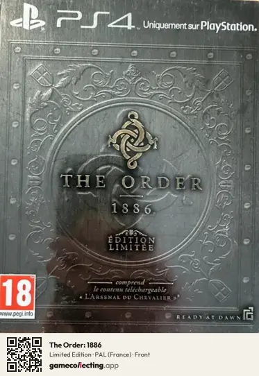 The Order: 1886 PlayStation 4, France box front
