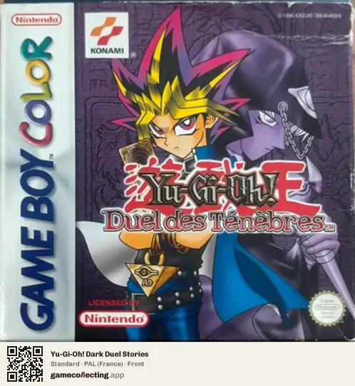 Yu-Gi-Oh! Dark Duel Stories Game Boy Color, France box front