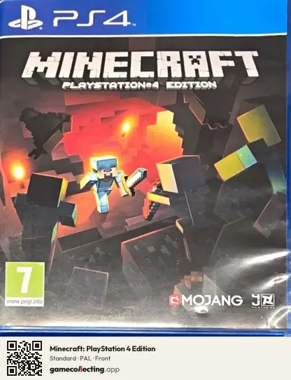 Minecraft: PlayStation 4 Edition PlayStation 4, PAL box front