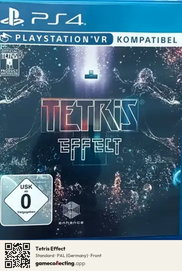 Tetris Effect PlayStation 4, Germany box front