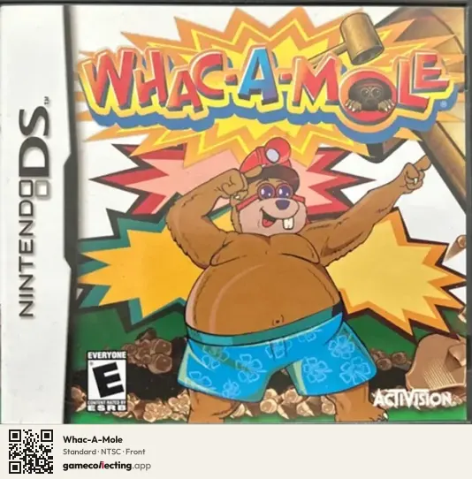 Whac-A-Mole Nintendo DS, NTSC box front