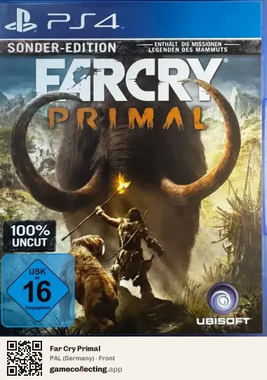 Far Cry Primal PlayStation 4, Germany box front