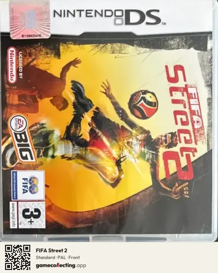 FIFA Street 2 Nintendo DS, PAL box front