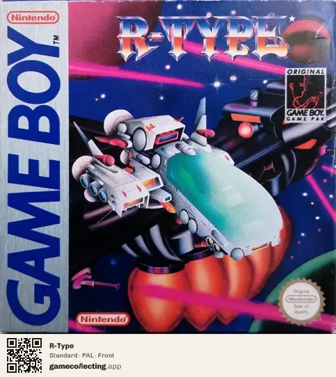 R-Type Game Boy, PAL box front