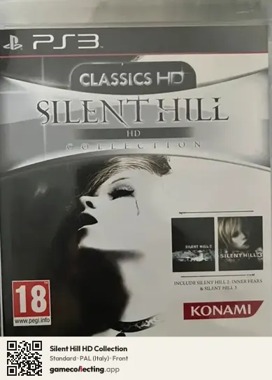 Silent Hill HD Collection PlayStation 3, Italy box front