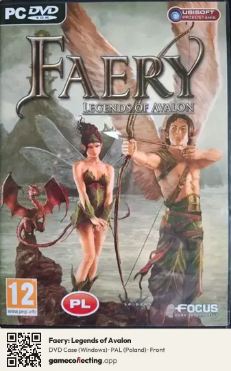 Faery: Legends of Avalon Computer, Poland box front