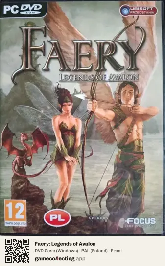 Faery: Legends of Avalon Computer, Poland box front
