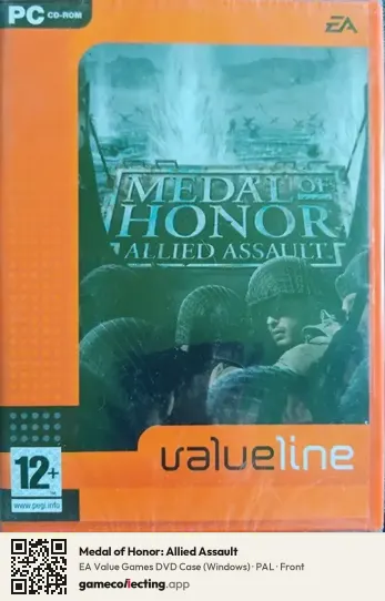 Medal of Honor: Allied Assault Computer, PAL box front