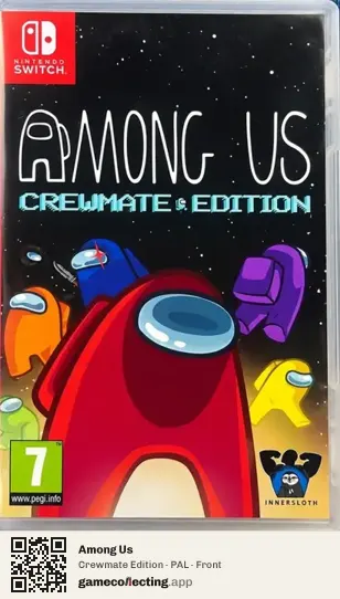 Among Us Nintendo Switch, PAL box front