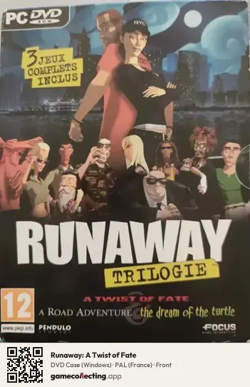 Runaway: A Twist of Fate Computer, France box front