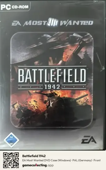 Battlefield 1942 Computer, Germany box front