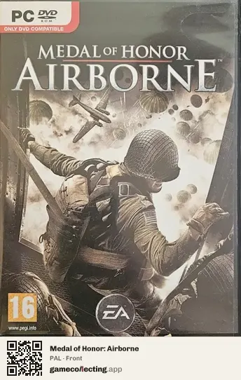 Medal of Honor: Airborne Computer, PAL box front