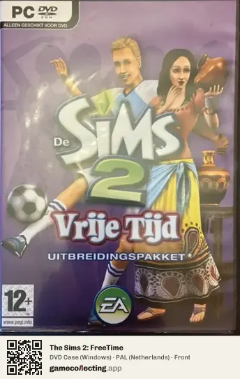 The Sims 2: FreeTime Computer, Netherlands box front