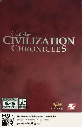 Sid Meier's Civilization Chronicles Computer, NTSC box front