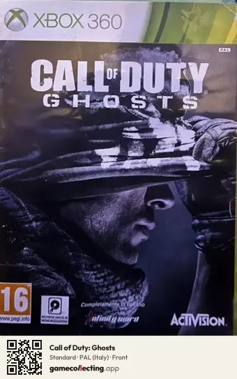 Call of Duty: Ghosts Xbox 360, Italy box front