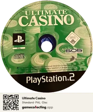 Ultimate Casino PlayStation 2, PAL disc