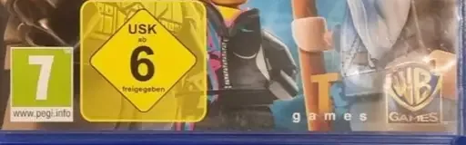 LEGO Dimensions, the USK square on its front