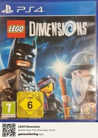 LEGO Dimensions PlayStation 4, Germany box front
