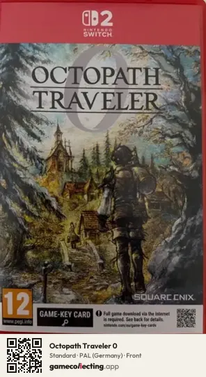 Octopath Traveler 0 Nintendo Switch 2, Germany box front