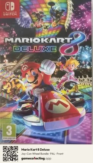 Mario Kart 8 Deluxe Nintendo Switch, PAL box front