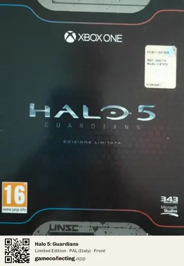 Halo 5: Guardians Xbox One, Italy box front