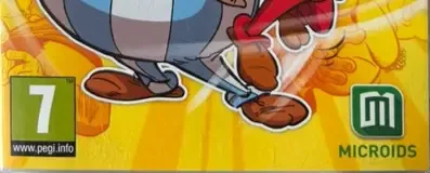 Asterix & Obelix: Slap Them All!, the PEGI square on its front