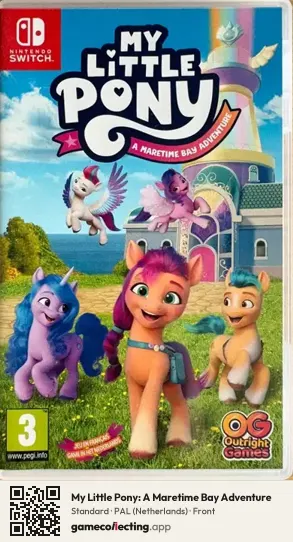 My Little Pony: A Maretime Bay Adventure Nintendo Switch, Netherlands box front