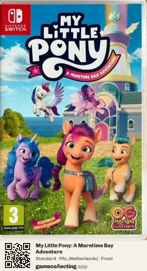 My Little Pony: A Maretime Bay Adventure Nintendo Switch, Netherlands box front