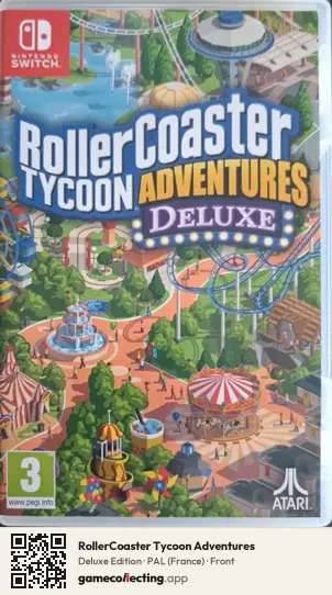 RollerCoaster Tycoon Adventures Nintendo Switch, France box front