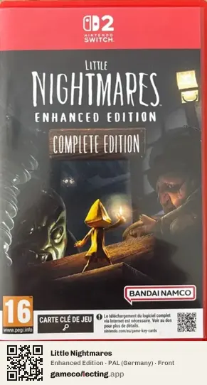 Little Nightmares Nintendo Switch 2, Germany box front