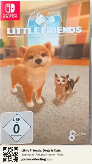 Little Friends: Dogs & Cats Nintendo Switch, Germany box front