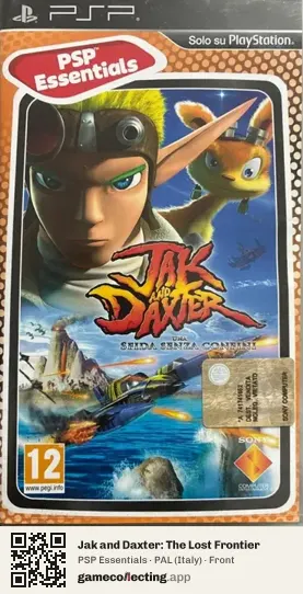 Jak and Daxter: The Lost Frontier PlayStation Portable, Italy box front