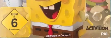 SpongeBob SquarePants: Plankton's Robotic Revenge, the USK square on its front