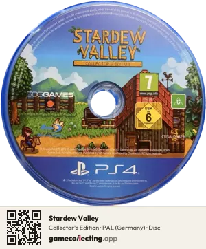 Stardew Valley PlayStation 4, PAL disc