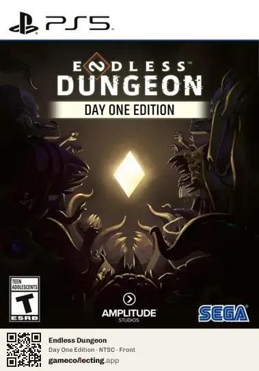 Endless Dungeon PlayStation 5, NTSC box front