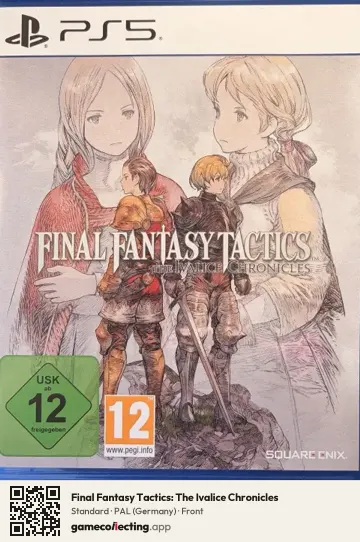 Final Fantasy Tactics: The Ivalice Chronicles PlayStation 5, Germany box front