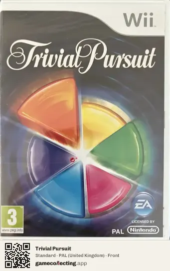 Trivial Pursuit Nintendo Wii, United Kingdom box front