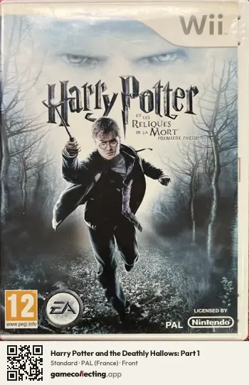 Harry Potter and the Deathly Hallows: Part 1 Nintendo Wii, France box front