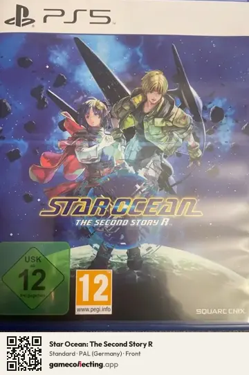 Star Ocean: The Second Story R PlayStation 5, Germany box front