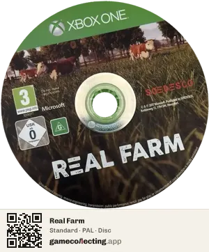 Real Farm Xbox One, PAL disc