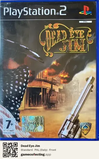 Dead Eye Jim PlayStation 2, Italy box front