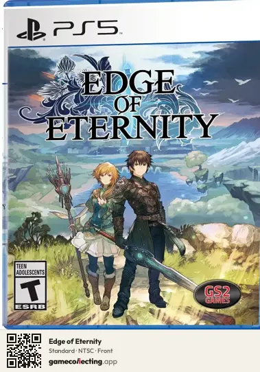 Edge of Eternity PlayStation 5, NTSC box front