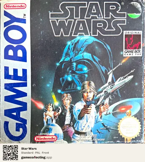 Star Wars Game Boy, PAL box front