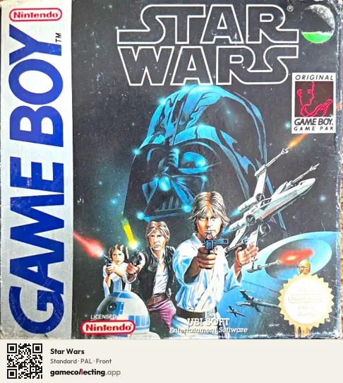 Star Wars Game Boy, PAL box front
