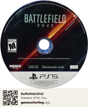 Battlefield 2042 PlayStation 5, NTSC disc